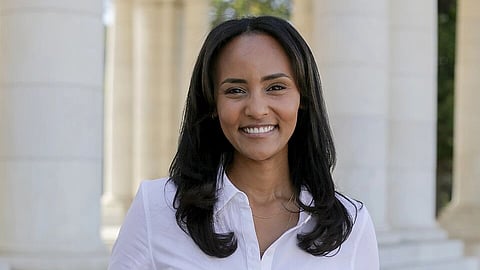 In the image Melat Kiros is shown