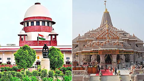 The Supreme Court of India is slated to hear a batch of petitions that demand a CBI investigation into the ram mandir donation row 
