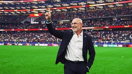 Spain Manager De La Fuente