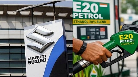 Maruti Suzuki and E20 Ethanol fuel pump