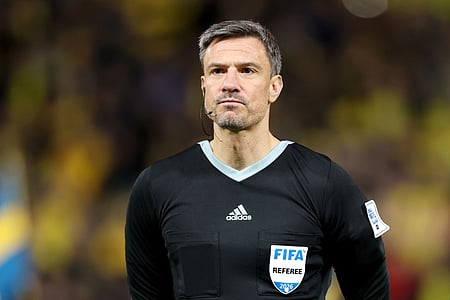 Referee Slavko Vincic