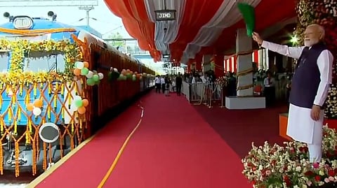 India first hydrogen train inauguration PM Modi Jind Haryana