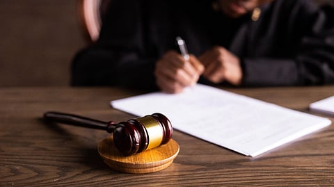 Iranian Judge Mohammad Reza Tavakoli, whose rulings in protest-related cases have drawn criticism from human rights organisations