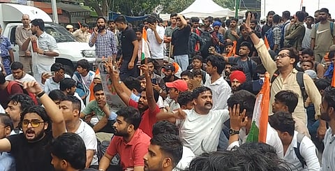 The Delhi Police have ensured elaborate security arrangements in and around Jantar Mantar for CJP'S Protest March today.
