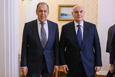 Russia's Foreign Minister Sergey Lavrov 
