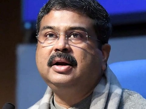 Image of Education Minister Dharmendra Pradhan 