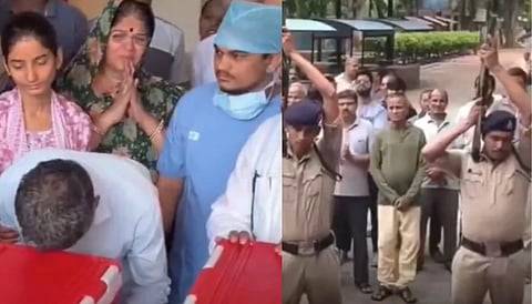 The Indore Police chose to give a ceremonial farewell to a 25-year-old Gaurav Dave, who revived the lives of four patients even in his death.