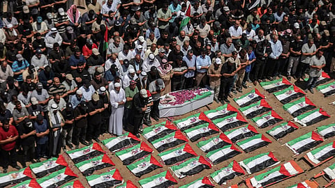 Palestine flags 