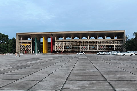 In the image Punjab and Haryana High Court is shown