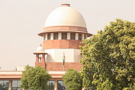 Supreme Court of India in New Delhi amid a PIL seeking disclosure of ethanol content in petrol.