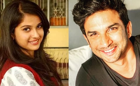 Left image of Disha Sailan and right image is of actor Sushant Singh Rajput. Both passed away just days apart