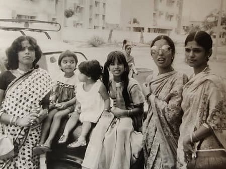 Image of Padma Lakshmi shared 1977 Chennai summer photo: Can feel mosquitoes, hot Coromandel sun