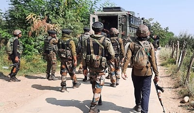 In the image Indian Army officers is shown