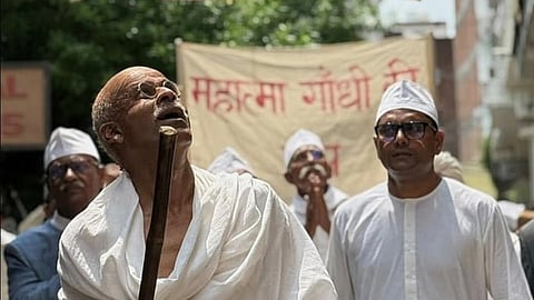 Manoj Bajpayee as Mahatma Gandhi