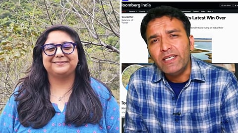 Bloomberg journalist Tooba Masood-Khan and YouTuber Amit Kilhor.