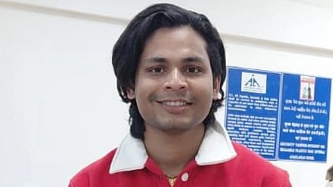 A man looking at the camera
