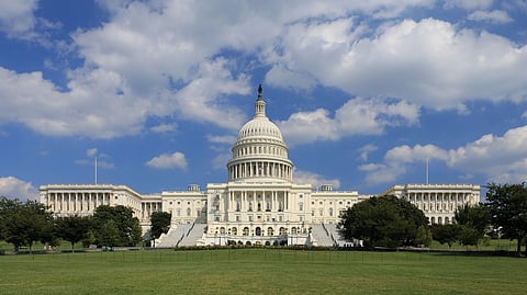 The US Capitol West Side.