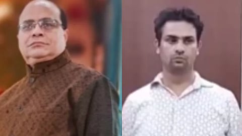 Image of Kanpur businessman Vineet Minocha and his son subrat minocha 
