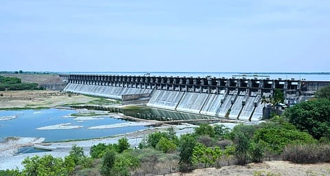 Maharashtra's Ujani Dam on Bhima River, which supports irrigation, drinking water, and an inland fishing economy. 
