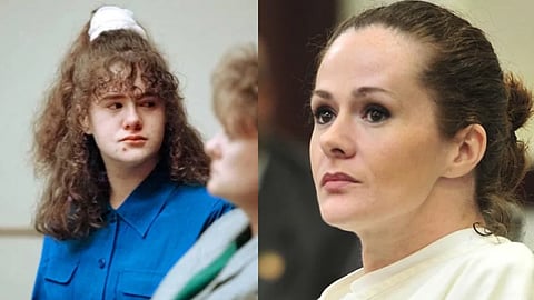 Images of younger and older Christa Pike 