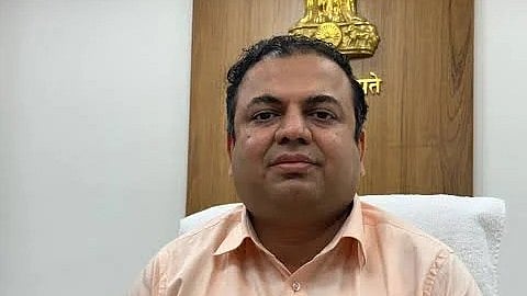 In the image IAS Gaurav Dahiya is shown 