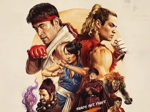 Poster of Street Fighter, a video game film adaptation