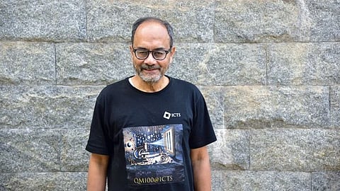 In the image Physicist Ashoke Sen is shown