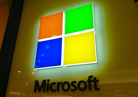 Microsoft's new logo features a modern design with vibrant colors, symbolizing innovation and progress in technology.