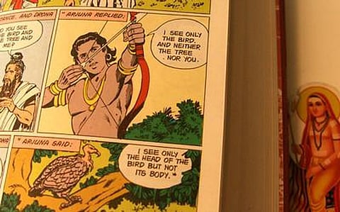 Cover page of Amar Chitra Katha on Bundela King Chattrasal.