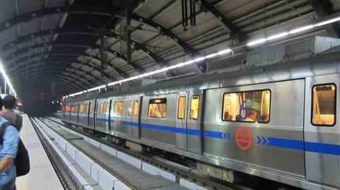 Blue Line Delhi Metro Stranded For Several Hours