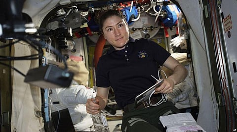 Koch to Set Record for Longest Spaceflight by Woman, Will Spend 328 Days in Space