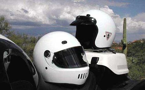 Wearing helmet may reduce spine injury risk during crash