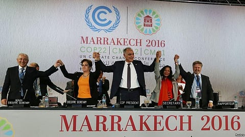 After Trump Threatens to Toss out Paris Agreement, 200 Nations ask the World to make Climate Change their “Highest Political Commitment”