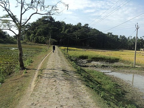 In Assam’s Lakwa, use of toilets is a regular habit