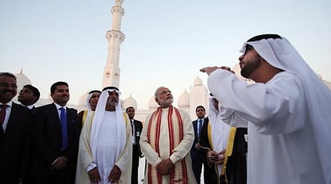 UAE allots land for temple on Modi visit