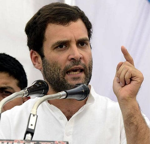 Rahul Gandhi targets BJP leaders, ‘Won’t allow an inch to be acquired’