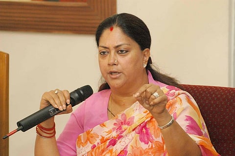 Rajasthan CM Raje fails to meet PM and BJP president, returns to Jaipur