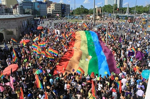 EuroPride 2015: Thousands of people gather for gay pride parade in Riga