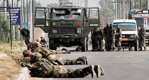 Army convoy ambushed in Manipur, 20 soldiers martyred