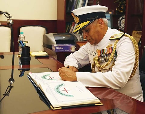 Vice Admiral Sunil Lanba takes over as the Commander-in-Chief of Southern Naval Command