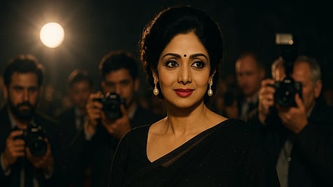 बचपन से पर्दे पर चमकने वाली श्रीदेवी [Sora Ai]