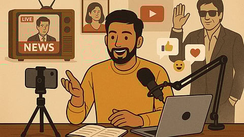 जनरेशन Z, न्यूज़, एंटरटेनमेंट, यूट्यूब और अन्य सोशल मीडिया 