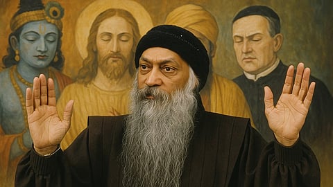 ओशो और धर्म (Sora AI)