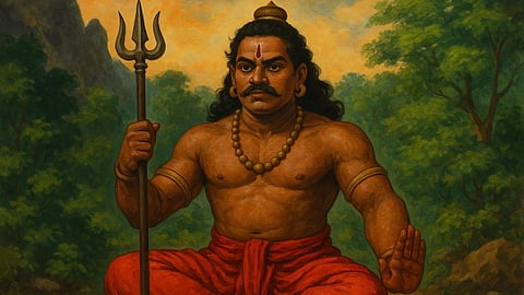 चत्तन भगवान शिव और एक आदिवासी कन्या "कुलीवका" के पुत्र थे।    (AI)