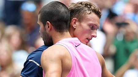 कार्लोस अल्काराज और जिरी लेहेका 