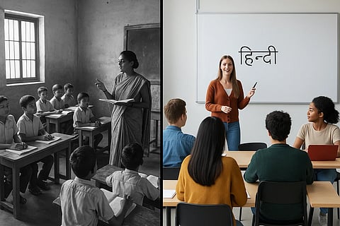 भारत के पाठशाला से विदेशों की यूनिवर्सिटीज तक हिंदी की बढ़ रही है लोकप्रियता! 