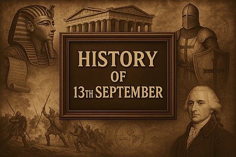 History Of 13th September