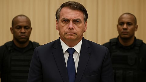 ब्राजील के पूर्व राष्ट्रपति बोल्सोनारो 
