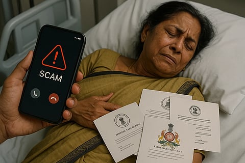 5 से 8 सितंबर तक महिला को लगातार धमकी भरे कॉल और मैसेज आते रहे, उसके बाद 8 सितंबर की सुबह उन्हें तेज सीने में दर्द हुआ। और उनकी मौत हो गई।