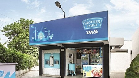  दूध और डेयरी उत्पादों  का दुकान 